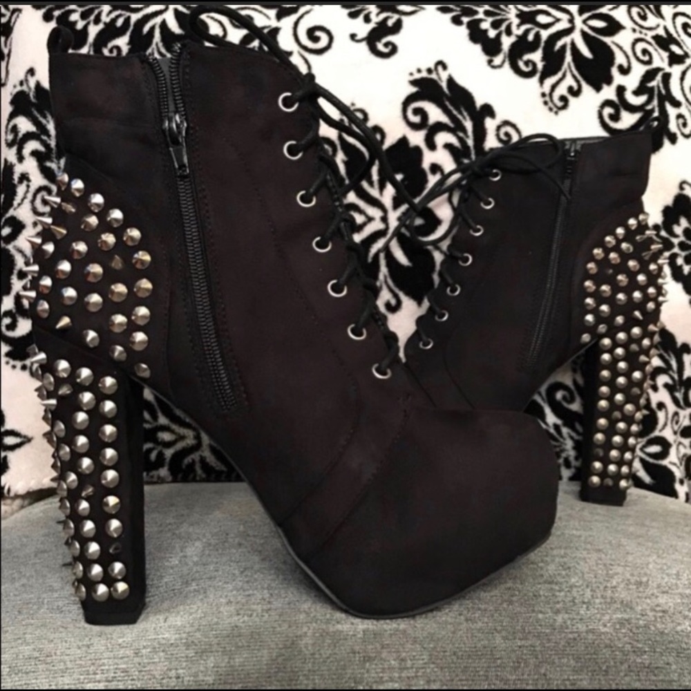Platform Studded Heels